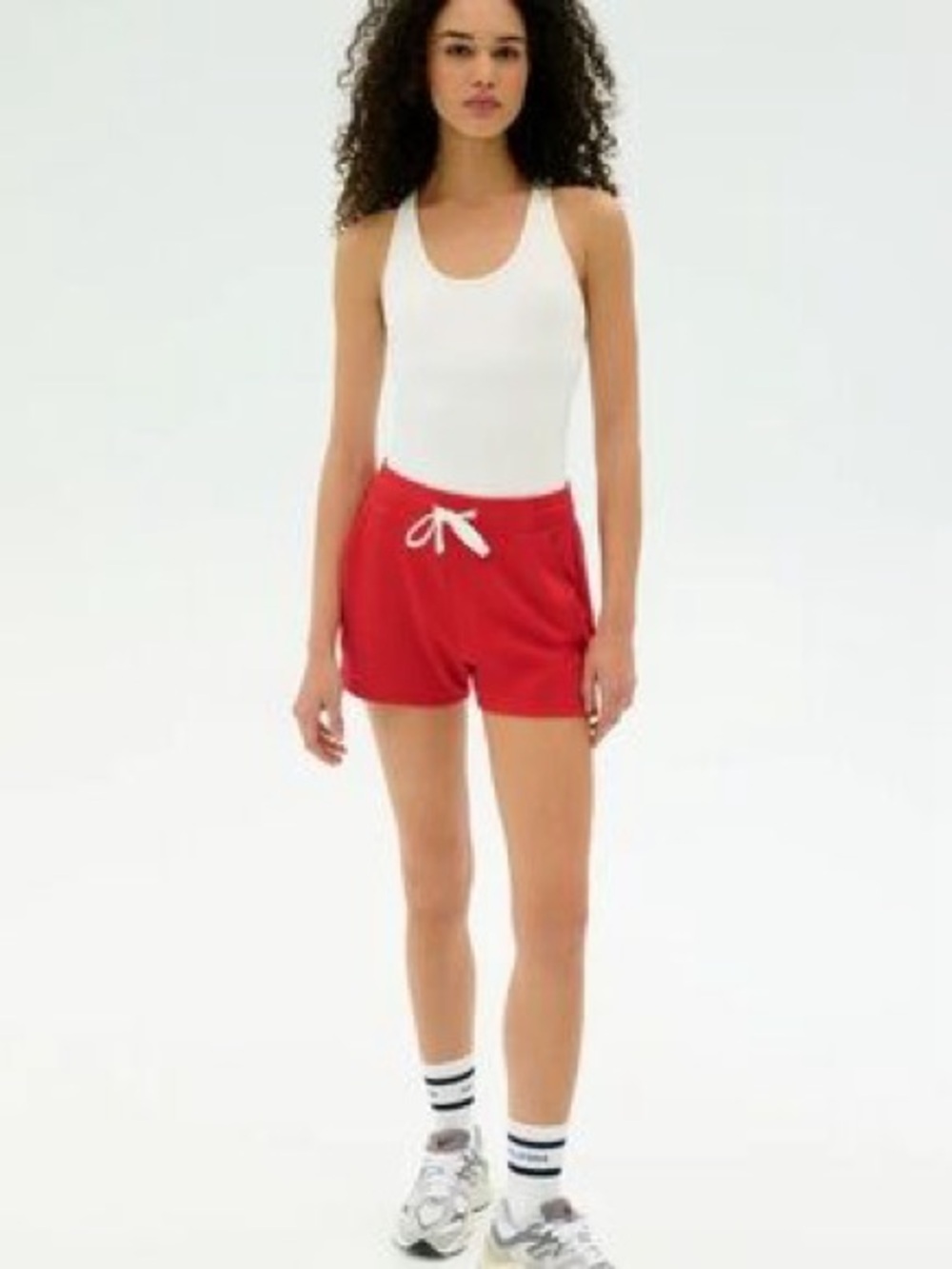 Splits59 Red Athletic Drawstring Shorts